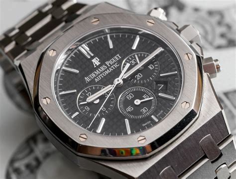 audemars piguet royal oak chronograph smoked dial|royal oak chronograph 50th anniversary.